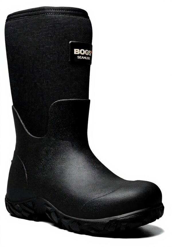 Bogs Chaussures de chasse Homme étanches caoutchouc Noir