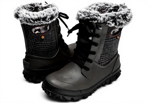 Bottes de neige BOGS Arcata femme imperméables carreaux