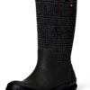 Bottes de neige BOGS femme imperméables carreaux Whiteout