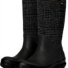 Bottes de neige BOGS femme imperméables carreaux Whiteout