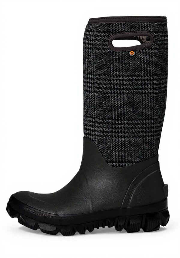 Bottes de neige BOGS femme imperméables carreaux Whiteout