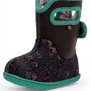 Bottes bébé imperméables Bogs Chiots Gris foncé unisexe