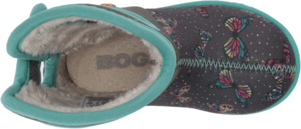 Bottes bébé imperméables Bogs Chiots Gris foncé unisexe-4