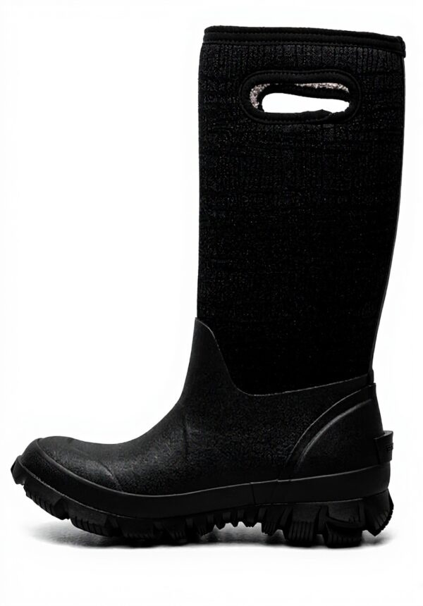 Bottes de neige BOGS Whiteout Cracks femme cuir imperméable