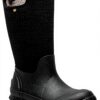 Bottes de neige BOGS Whiteout Cracks femme cuir imperméable