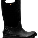 Bottes de neige BOGS Whiteout Cracks femme cuir imperméable