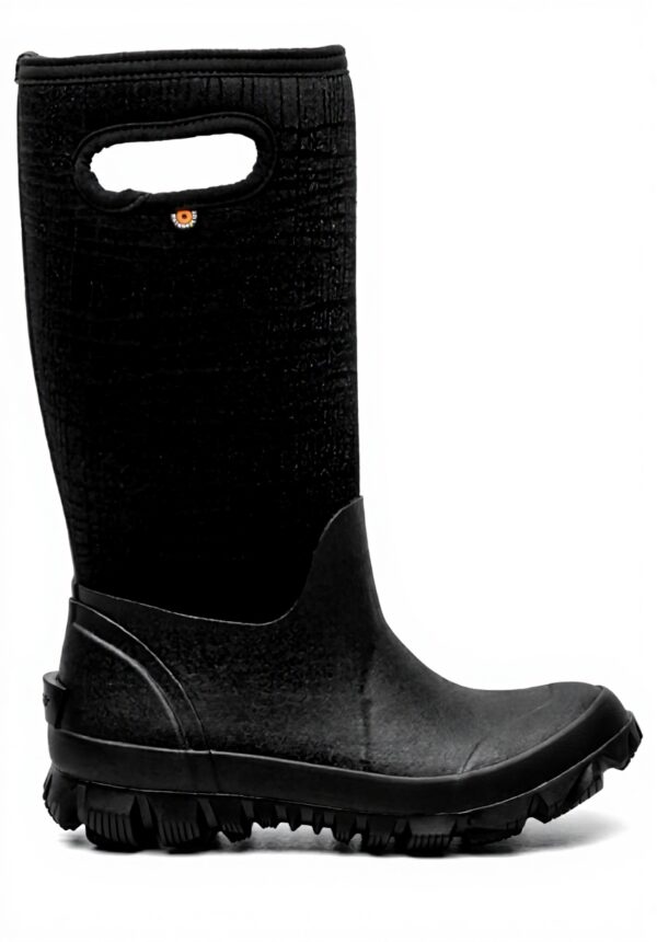 Bottes de neige BOGS Whiteout Cracks femme cuir imperméable