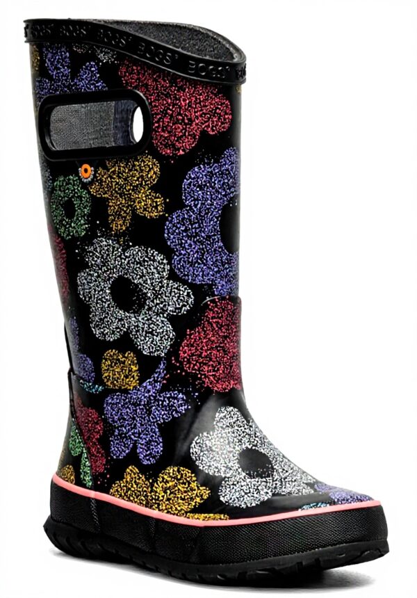 Bottes de pluie BOGS Airbrush Flowers enfant imperméables