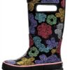 Bottes de pluie BOGS Airbrush Flowers enfant imperméables