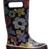 Bottes de pluie BOGS Airbrush Flowers enfant imperméables