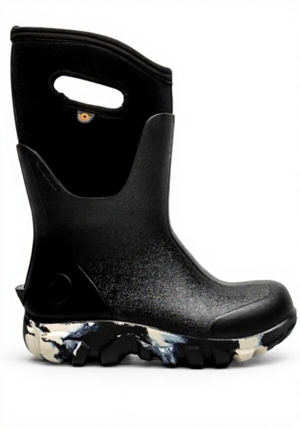 Bottes de pluie BOGS femme imperméables sans couture Noir