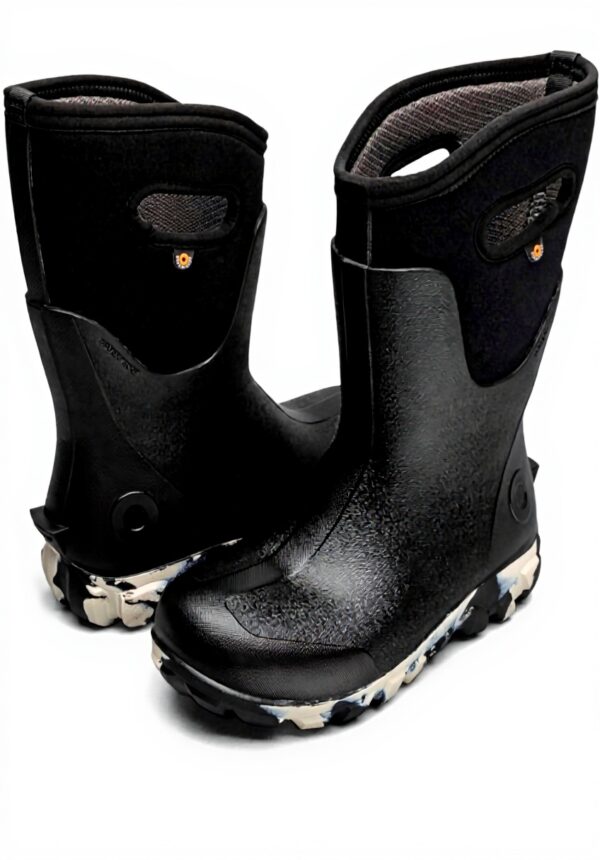 Bottes de pluie BOGS femme imperméables sans couture Noir