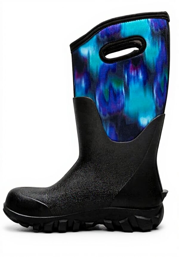 Bottes de pluie Bogs femme imperméables sans couture noir