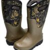 Bottes de pluie femme BOGS imperméables sans couture Olive