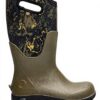 Bottes de pluie femme BOGS imperméables sans couture Olive