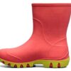 Bottes de pluie BOGS fille étanches légères rose
