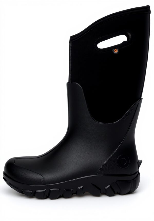 Bottes de pluie Bogs femme imperméables sans couture noir