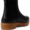 Bottes de pluie BOGS Holly femme fermeture éclair noir