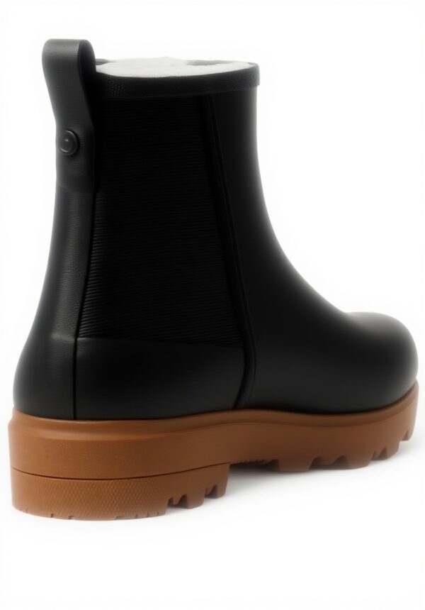 Bottes de pluie BOGS Holly femme fermeture éclair noir