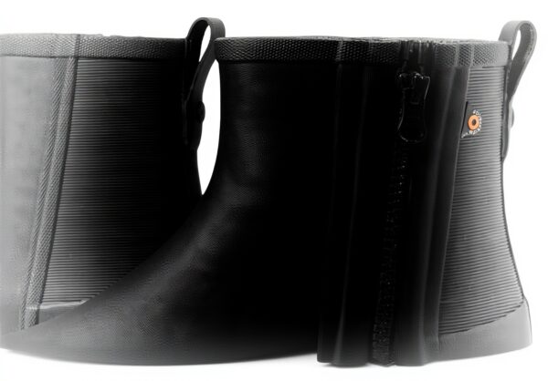 Bottes de pluie BOGS Holly femme fermeture éclair noir