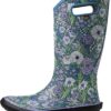 Bottes de pluie BOGS motif floral vintage femme-3