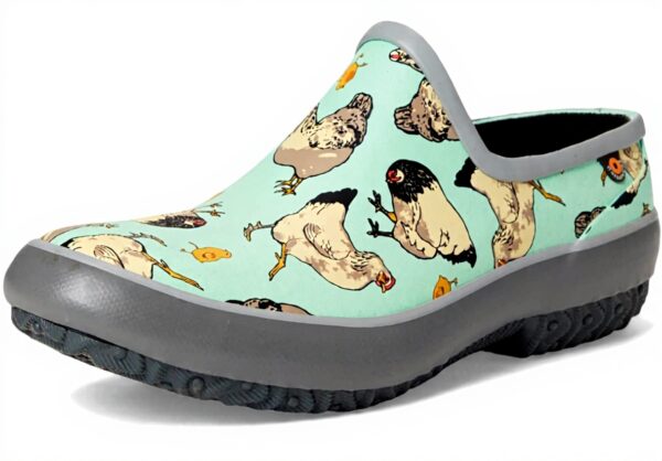Bottes de pluie femme BOGS Patch Clog étanches confortables