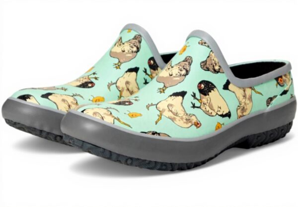 Bottes de pluie femme BOGS Patch Clog étanches confortables