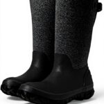 Bottes dhiver BOGS femme imperméables antidérapantes gris