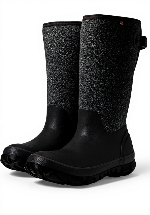 Bottes dhiver BOGS femme imperméables antidérapantes gris