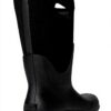 Bottes caoutchouc imperméables BOGS femme sans couture noir