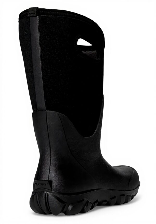 Bottes caoutchouc imperméables BOGS femme sans couture noir
