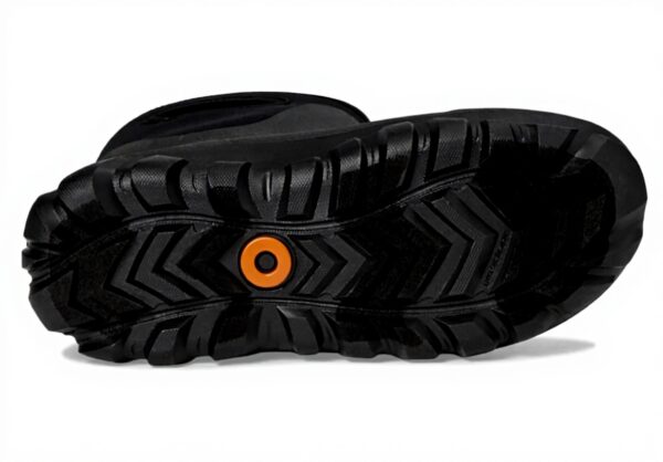 Bottes caoutchouc imperméables BOGS femme sans couture noir