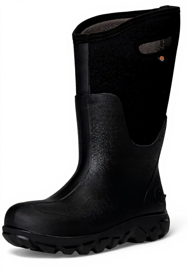 Bottes caoutchouc imperméables BOGS femme sans couture noir