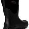 Bottes caoutchouc imperméables BOGS femme sans couture noir