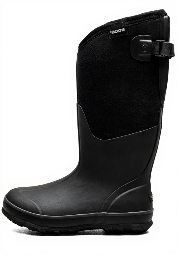 Bottes imperméables BOGS Femme pluie mollet réglable noir