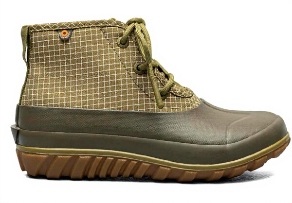 Bottines femme BOGS décontractées carreaux résistantes eau