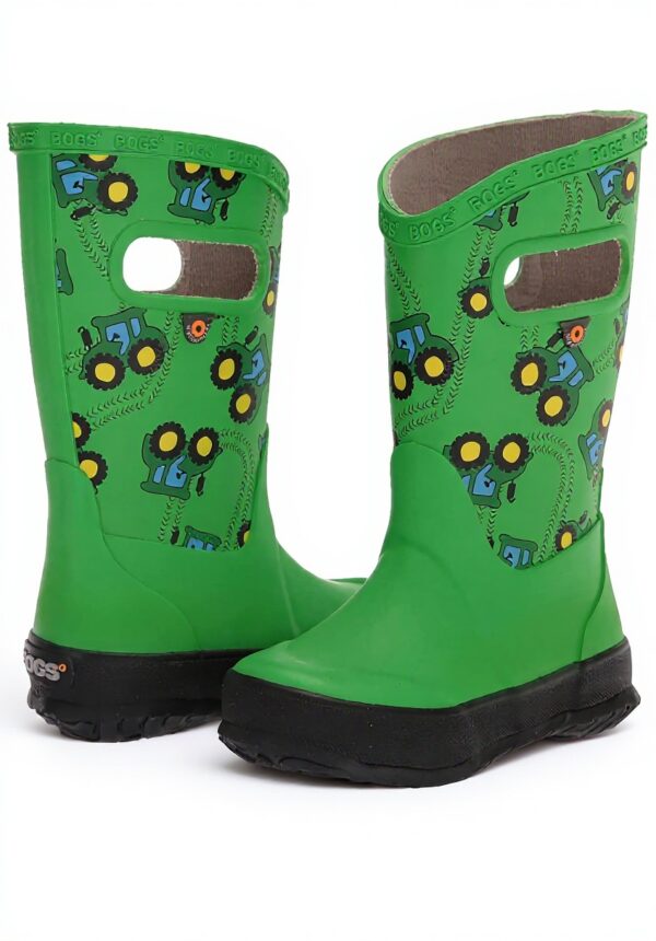 Bottes de pluie BOGS enfant imperméables souples tracteurs