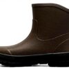 Bottes BOGS Digger Mid Garçon 100 étanche Marron Noir