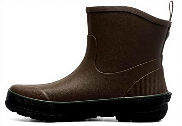 Bottes BOGS Digger Mid Garçon 100 étanche Marron Noir