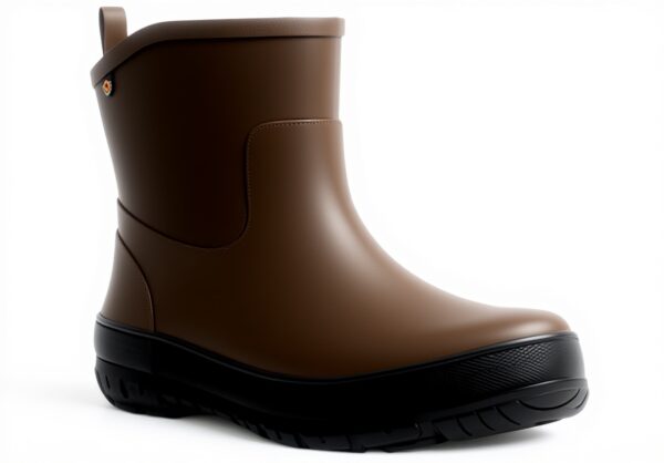 Bottes BOGS Digger Mid Garçon 100 étanche Marron Noir