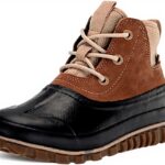 Bottes BOGS Femme Cuir Décontractées Neige Vert Taupe