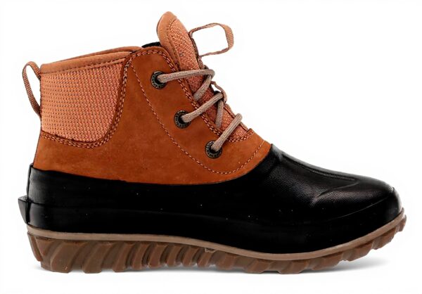 Bottes BOGS Femme Cuir Classique Neige Cognac Multi