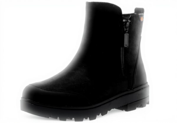 Bottes BOGS Femme Cuir Imperméable Fermeture Éclair Pluie