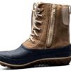 Bottes BOGS Femme Cuir Lacets Imperméables Neige