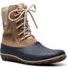 Bottes BOGS Femme Cuir Lacets Imperméables Neige