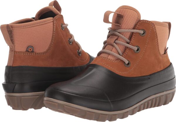 Bottes BOGS Femme Cuir Imperméables Confort Chaud-6