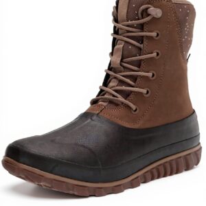 Bottes BOGS Femme Imperméables Cuir Classiques Hautes