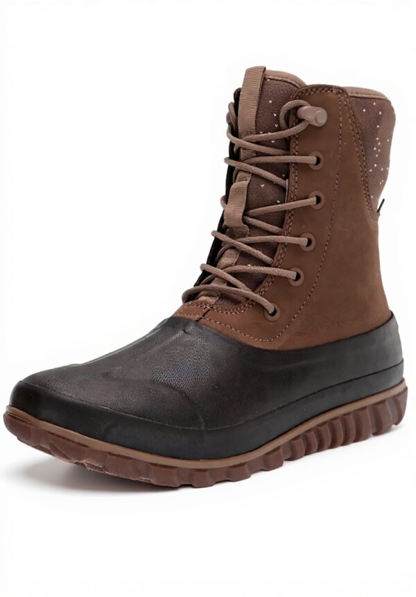 Bottes BOGS Femme Imperméables Cuir Classiques Hautes