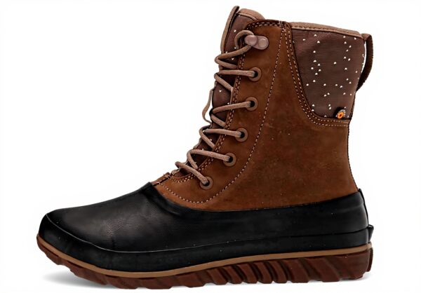 Bottes BOGS Femme Imperméables Cuir Classiques Hautes