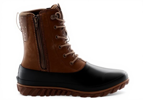 Bottes BOGS Femme Imperméables Cuir Classiques Hautes